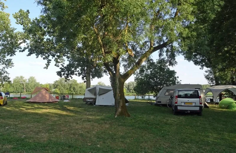 Camping des Bords de Loire - Campsite in Chouzé-sur-Loire, Loire Valley, France.