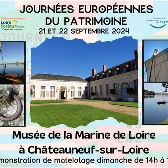 Journées européennes du patrimoine au musée de la marine de Loire