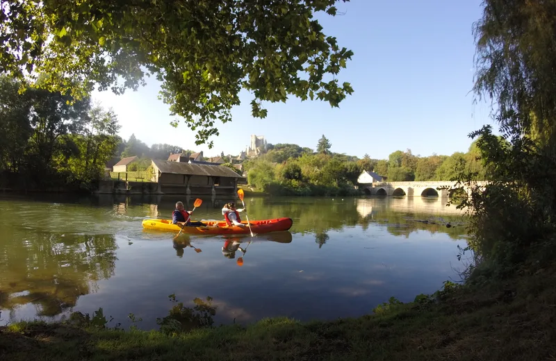 Canoe sur le Loir- Les Roches L'Evêque