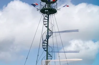 Mise en route de l’éolienne Bollée