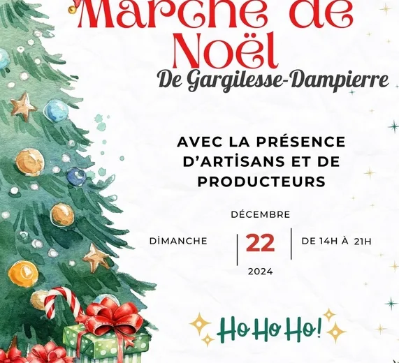 Marché de Noël à Gargilesse