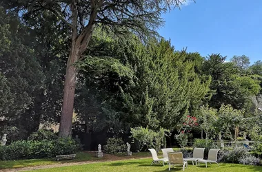 Hôtel Le Choiseul - Le jardin - Amboise, Val de Loire.