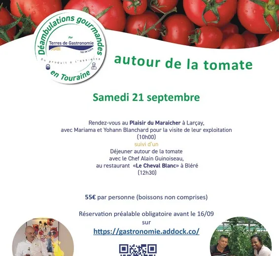 Déambulations gourmandes autour de la tomate