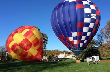 Gonflage de la montgolfière Positive Altitude