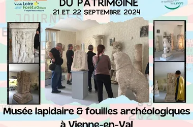 Journées du Patrimoine : musée lapidaire gallo romain et fouilles archéologiques