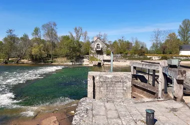 Randonnée d'Azay-sur-Cher - Le barrage à aiguilles de Nitray