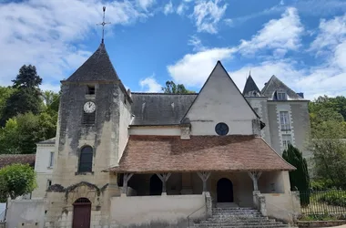 Eglise Saint-Ouen - Randonnée de Saint-Ouen-les-Vignes