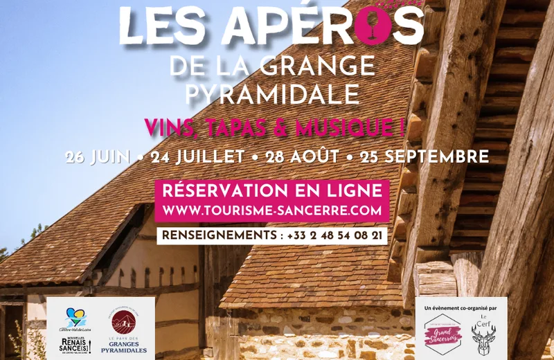 Les apéros de la Grange pyramidale Le 25 sept 2024