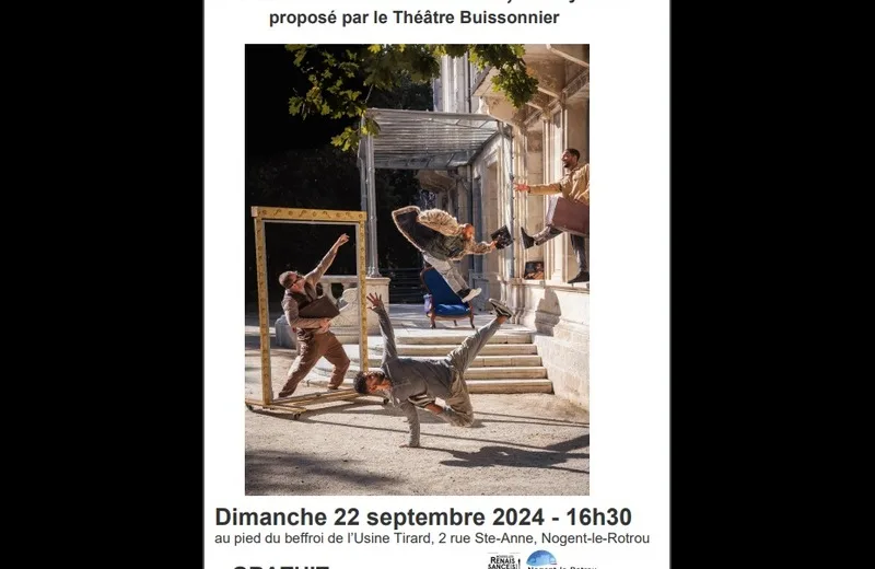 Trajectoires par la Cie Pyramid au Théâtre Buissionner Le 22 sept 2024