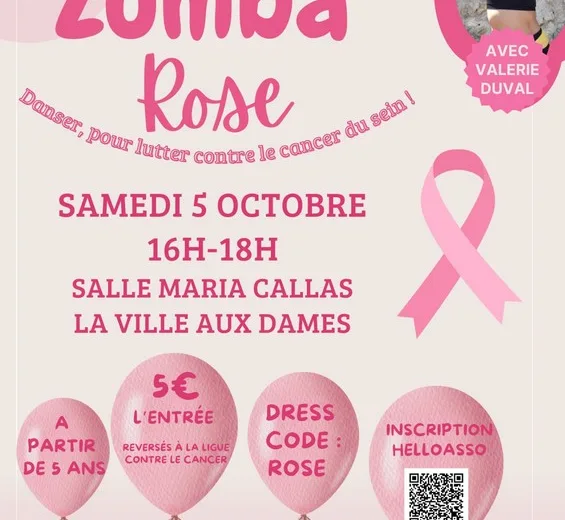 Zumba rose Le 5 oct 2024