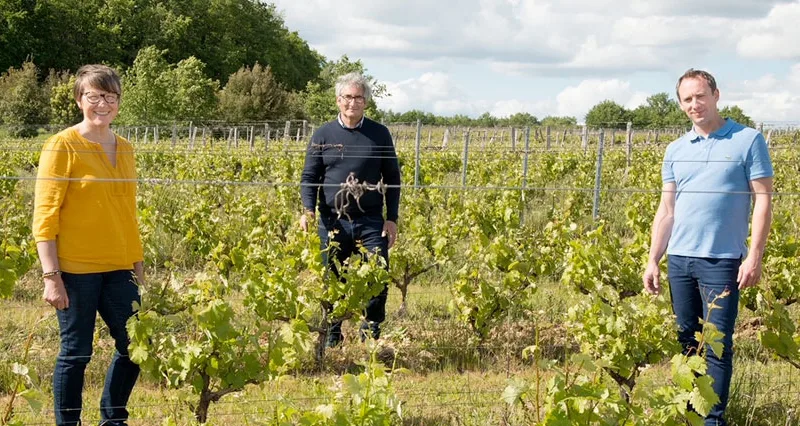 Journée découverte du métier passionnant de vigneron au Domaine Charles Pain : Ils se metent en 4 pour nos 5 vins