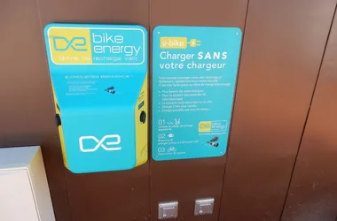 Borne de recharge électrique pour vélo