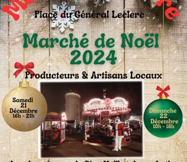 Marché de Noël à Mehun-sur-Yèvre