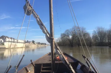 Chatillon sur Loire - Merci la Loire - gabarre