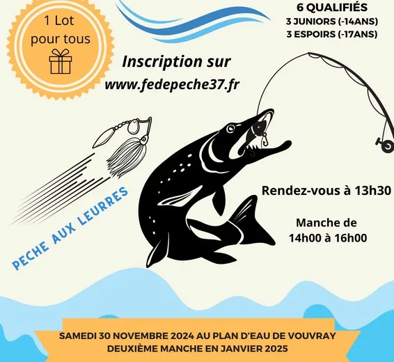 Junior fishing tour Le 30 nov 2024