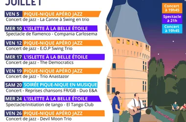 L’Islette à la belle étoile – Concert ou spectacle