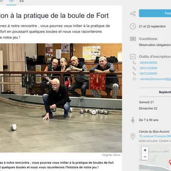 JEP – Boule de fort au Cercle du Bon Accord