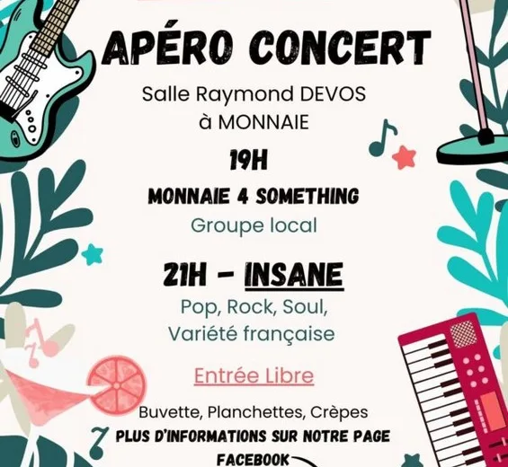 Apéro Concert de l’Ensemble Musical de Monnaie