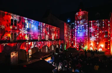 Lumières de Noël au Château de Beaugency