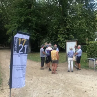 JEP – Accueil présentation du Parc de Richelieu par l’association Richelieu 17e-21e