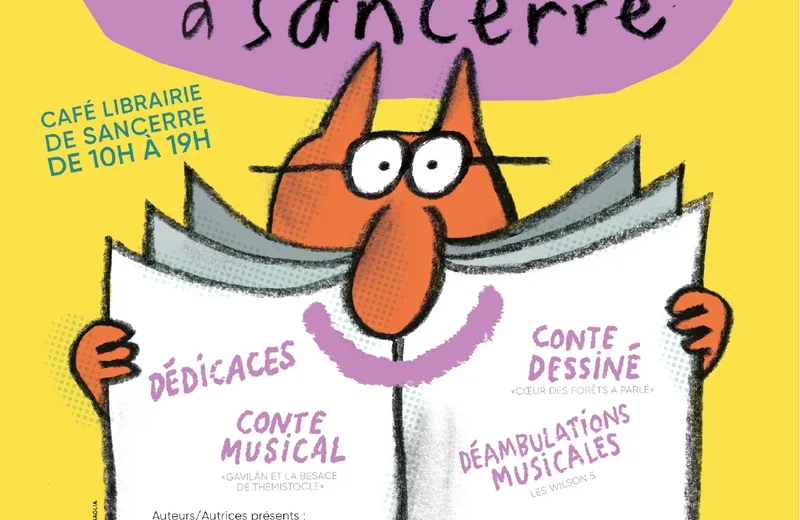 Fête du livre jeunesse à Sancerre