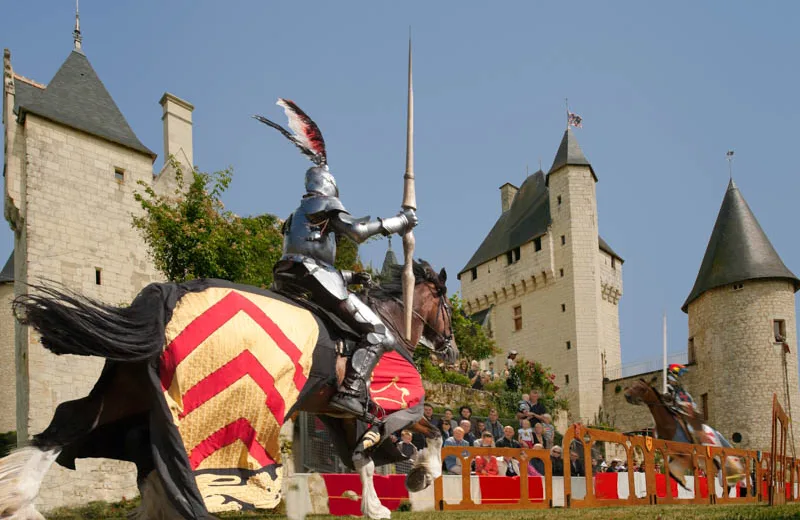 Le Rivau - Medieval Jousting - France