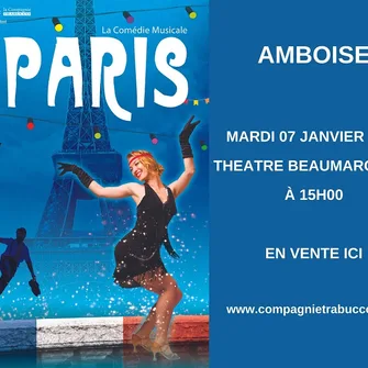 Spectacle « Paris Montmartre » au Théâtre Beaumarchais d’Amboise