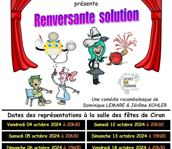 Théâtre : renversante solution