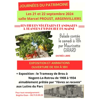 Journées Européennes du patrimoine – Exposition Tramway