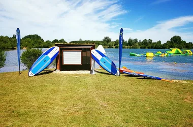 Lake of Hommes - Water sport centre - Loire Valley, France
