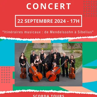 JEP – Concert « Itinéraires musicaux, de Mendelssohn à Sibelius »