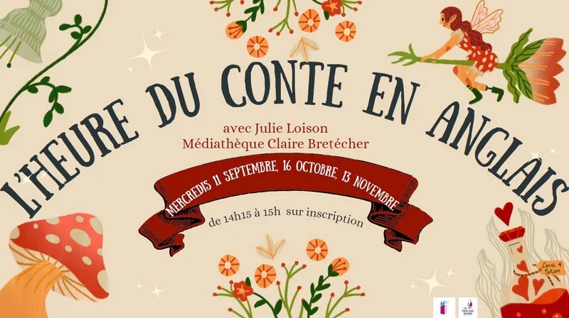 L’heure du conte en anglais à la Médiathèque