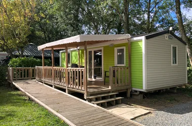 Mobil home, camping les Granges Luynes