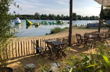 Lake of Hommes - Water sport centre - Loire Valley, France