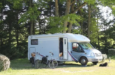 Les Acacias campsite - Motorhome - Loire Valley, France.