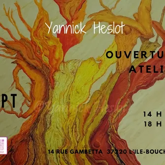 Ouverture de l’atelier de Yannick Heslot