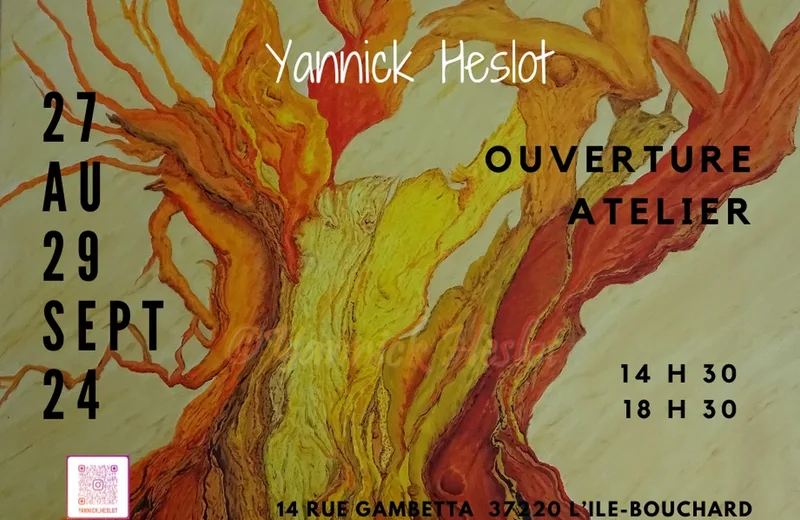 Ouverture de l’atelier de Yannick Heslot