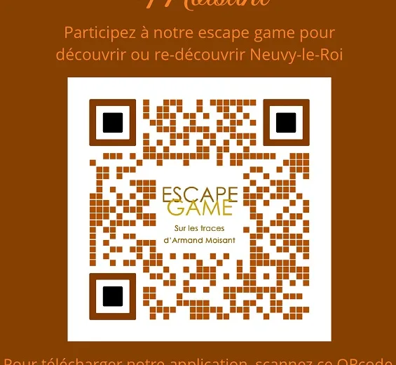 Escape game Du 8/6/2024 au 1/1/2034