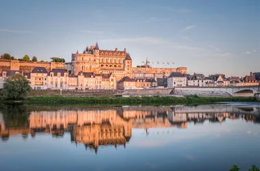 The royal chateau of Amboise - Loire Valley, France.