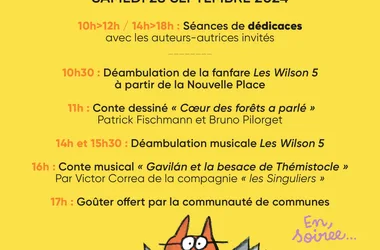 Fête du livre jeunesse à Sancerre