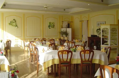 Room inside the restaurant