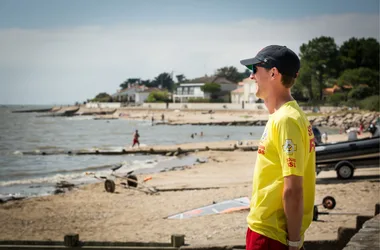 Lifeguards look after bathers during the summer_5