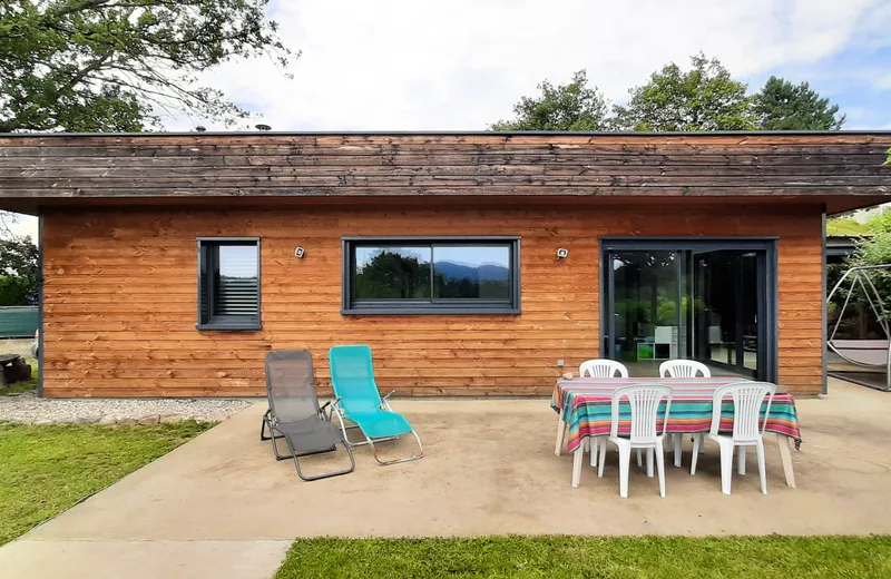 Maison en bois, bord de Loire