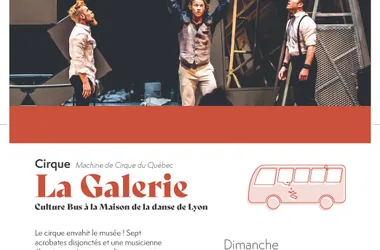 Saison Culturelle : Cirque “La Galerie” dans le cadre de Culture Bas à la Maison de la danse à Lyon