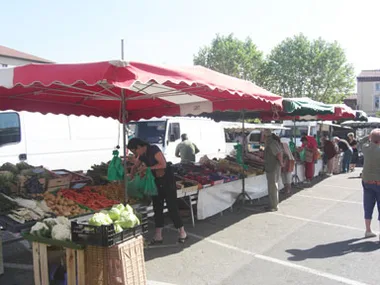Markt in St-Rambert