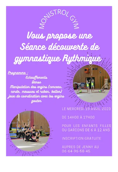 Découverte de gymnastique Rythmique