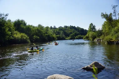 Canoë kayak au lever du jour