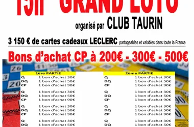 Loto du Club Taurin