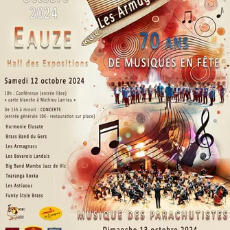 70 ans de musiques en fête Journée du dimanche 13 octobre