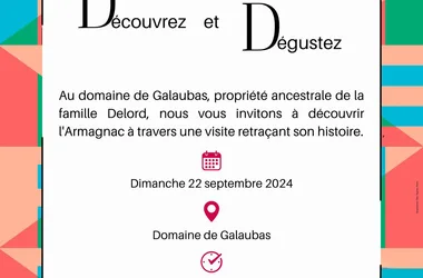 Journées Européennes du Patrimoine au Domaine de Galaubas